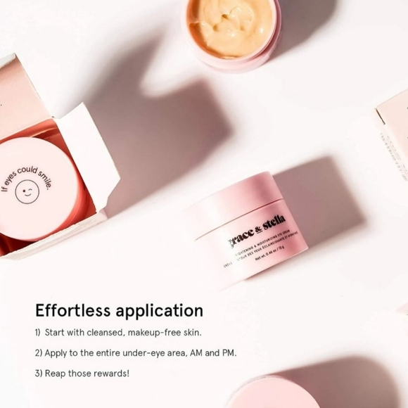 Grace & Stella If Eyes Could Smile Eye Cream 0.46 oz / 13 g - New in Box - Picture 5 of 5